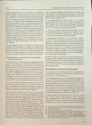 Vorschauseite 3: Der Rehabilitationsbegriff im Recht