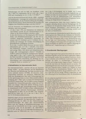 Vorschauseite 4: Der Rehabilitationsbegriff im Recht