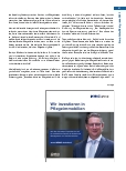 Vorschauseite 3: Bilanz und Auswirkungen der konzertierten Aktion Pflege