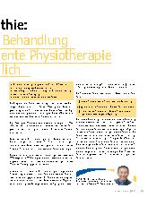 Vorschauseite 2: Polyneuropathie: Medizinische Behandlung und konsequente Physiotherapie sind erforderlich.
