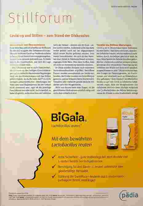 Vorschauseite 2: Covid-19 und Stillen - zum Stand der Diskussion
