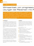 Vorschauseite 1: Wirksamkeit von progressiven Sehnenbelastungsübungen bei Patienten mit Patellasehnen-Tendinopathie
