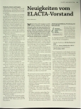 Vorschauseite 4: Die Geschichte eines Europäischen Verbandes: von VELB zu ELACTA