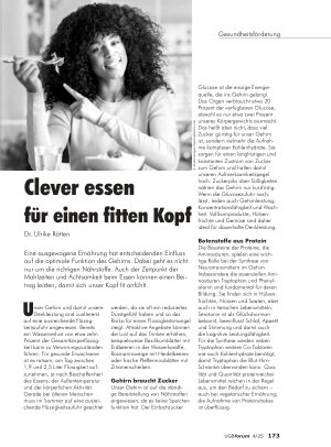 Vorschauseite 1: Clever essen für einen fitten Kopf