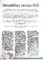 Vorschauseite 1: Dekubitus versus IAD