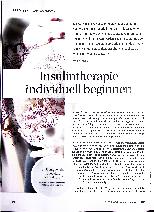 Vorschauseite 1: Insulintherapie individuell beginnen