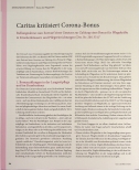 Vorschauseite 1: Caritas kritisiert Corona-Bonus