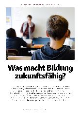 Vorschauseite 1: Was macht Bildung zukunftsfähig?
