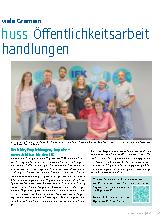 Vorschauseite 2: Mit Rat und Tat: Ein Verband mit vielen Gremien. Der Fachausschuss Öffentlichkeitsarbeit und Kassenverhandlungen.