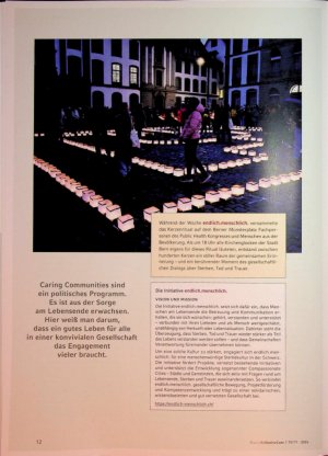 Vorschauseite 1: Letztverlässlichkeit leben. Wie Caring Communities Suizidprävention im Alter stärken