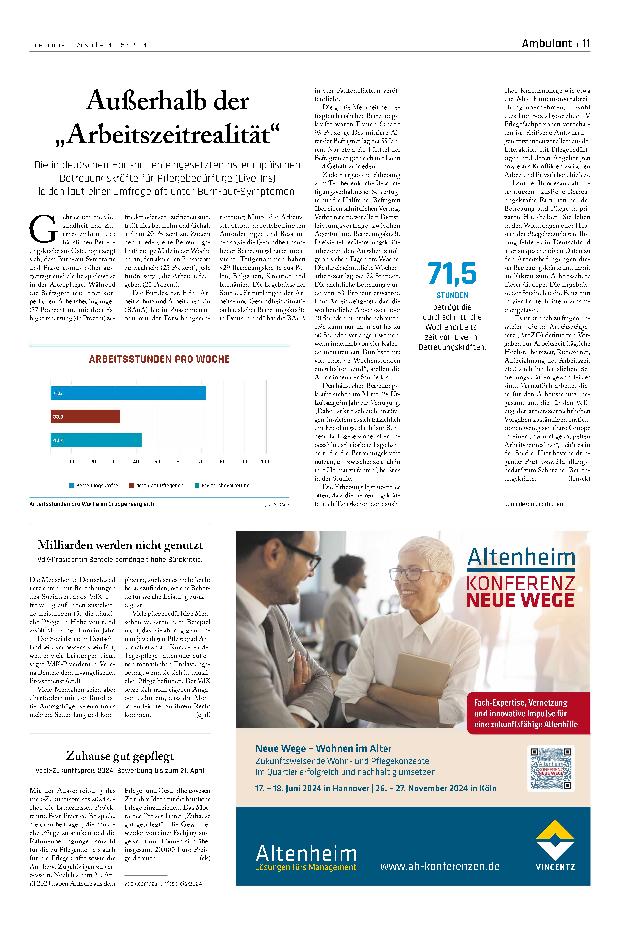 Vorschauseite 1: Außerhalb der „Arbeitszeitrealität“
