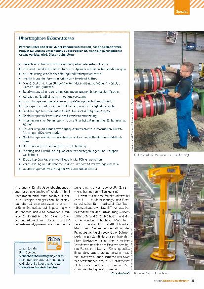 Vorschauseite 4: Paradebeispiel aus der Stahlbranche: Alternsgerechtes Arbeiten