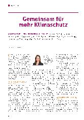 Vorschauseite 1: Gemeinsam für mehr Klimaschutz