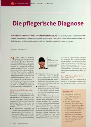 Vorschauseite 1: Die pflegerische Diagnose