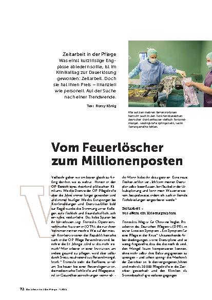 Vorschauseite 1: Vom Feuerlöscher zum Millionenposten