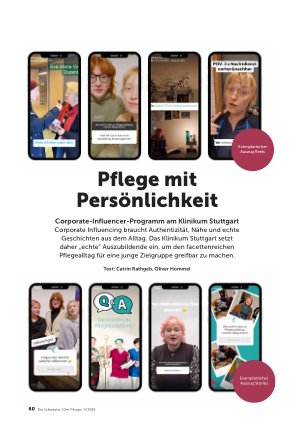 Vorschauseite 1: Pflege mit Persönlichkeit