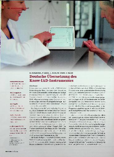 Vorschauseite 1: Deutsche Übersetzung des Know-IT-Instrumentes
