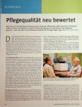Vorschauseite 1: Pflegequalität neu bewertet