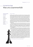 Vorschauseite 1: Was uns zusammenhält