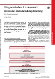 Vorschauseite 1: Diagnostischer Prozess und klinische Entscheidungsfindung