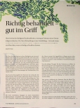 Vorschauseite 1: Richtig behandelt - gut im Griff
