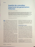 Vorschauseite 1: Aspekte der arteriellen Hypertonie bei geriatrischen Patienten