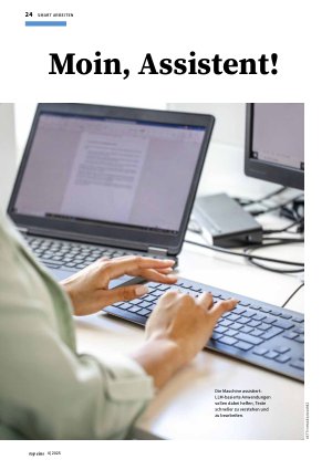 Vorschauseite 1: Moin, Assistent!