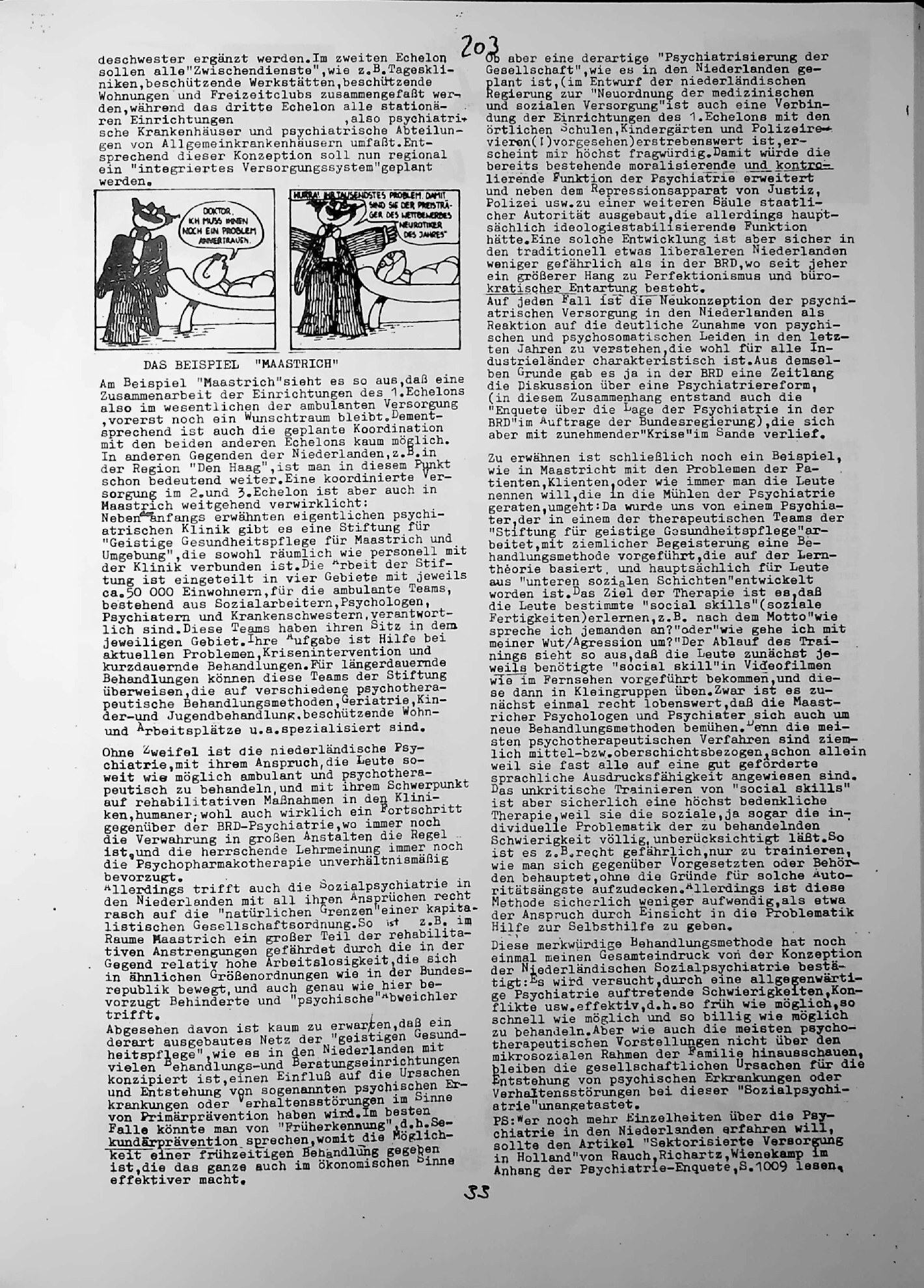 Vorschauseite 2: Sozialpsychiatry in den Niederlanden