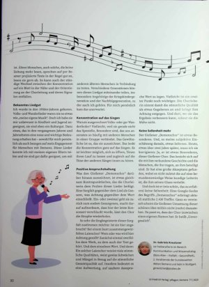 Vorschauseite 3: Unvergesslich Probe eines „Demenzchors“