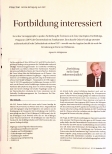 Vorschauseite 1: Fortbildung interessiert.