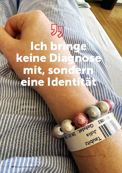 Vorschauseite 1: Ich bringe keine Diagnose mit, sondern eine Identität