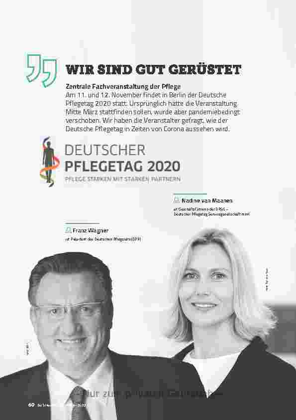 Vorschauseite 1: Wir sind gut gerüstet.