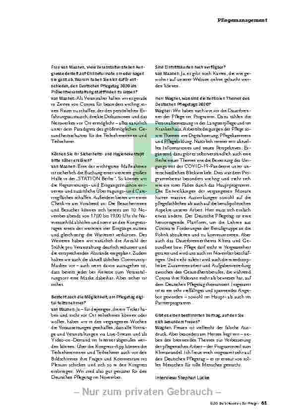 Vorschauseite 2: Wir sind gut gerüstet.