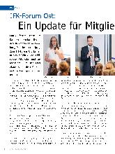 Vorschauseite 1: FK-Forum Ost: Ein Update für Mitglieder und Interessierte