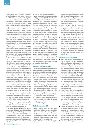 Vorschauseite 2: Hitze in Arbeitsräumen Leiturteil zu Raumtemperatur gemäß ArbStättV und Arbeitsstättenregel ASR 3. 5