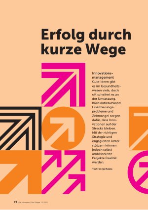 Vorschauseite 1: Erfolg durch kurze Wege
