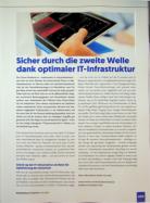 Vorschauseite 1: Sicher durch die zweite Welle dank optimaler IT-Infrastruktur