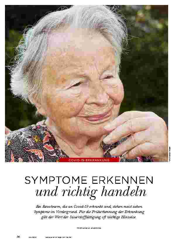 Vorschauseite 1: SYMPTOME ERKENNEN und richtig handeln