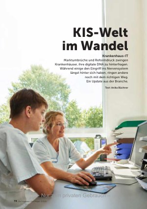 Vorschauseite 1: KIS-Welt im Wandel