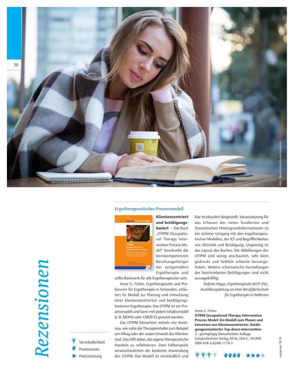 Vorschauseite 1: Ergotherapeutisches Prozessmodel? Klientenzentriert und bestätigungsbasiert