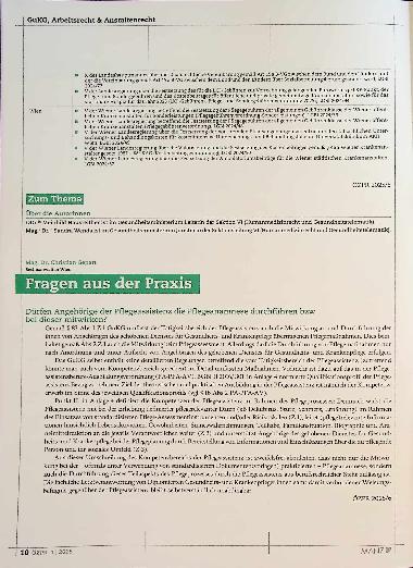 Vorschauseite 3: Neues zum Bundesund Landesrecht