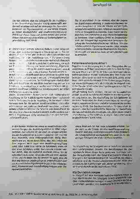 Vorschauseite 2: Wenn Vielfalt nicht bereichernd ist: Wege in die Ergotherapie