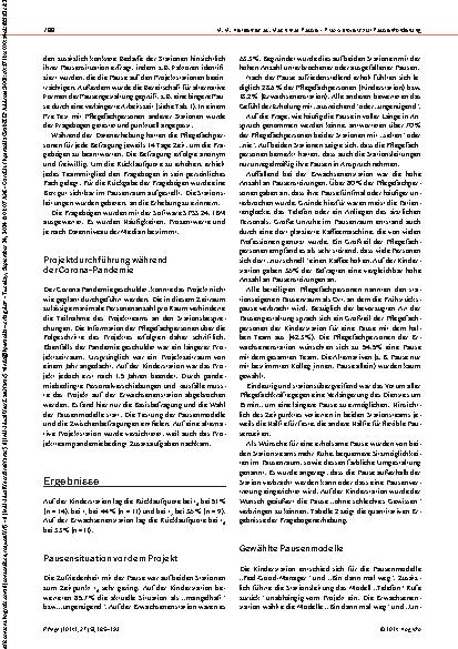 Vorschauseite 4: „Mach mal Pause – Time out für mich“: Praxisprojekt zur Förderung einer gesunden Pause