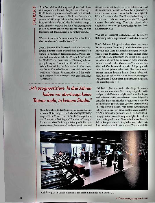 Vorschauseite 3: "Fitness wird wie Zähneputzen."