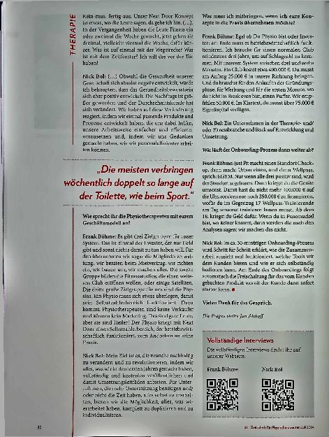 Vorschauseite 5: "Fitness wird wie Zähneputzen."