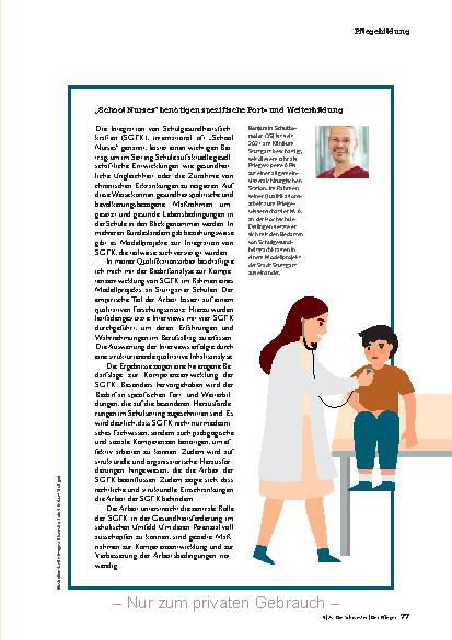 Vorschauseite 4: Über Mikroschulungen, Hitzewellen, Achtsamkeit und Schulkrankenschwestern