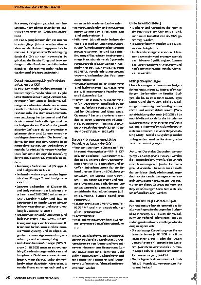 Vorschauseite 3: Erstattungsfähigkeit von Produkten und Methoden der Wundversorgung