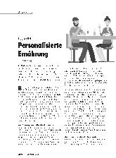 Vorschauseite 1: Überschätzte Personalisierte Ernährung