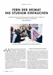 Vorschauseite 1: Fern der Heimat ins Studium eintauchen