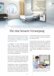 Vorschauseite 1: Für eine bessere Versorgung